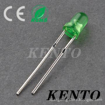 Short legs Round Green High bright Diffused 3mm LED Diode
